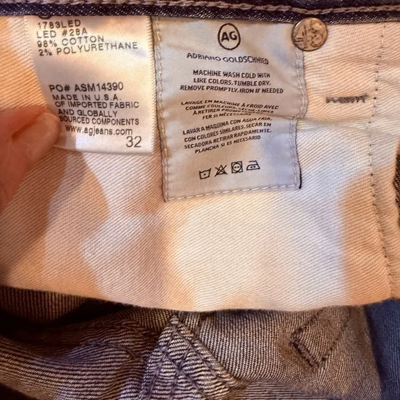 AG Adriano Goldschmied Men’s The Tellis Modern Slim Jeans sz 32 - Picture 11 of 16